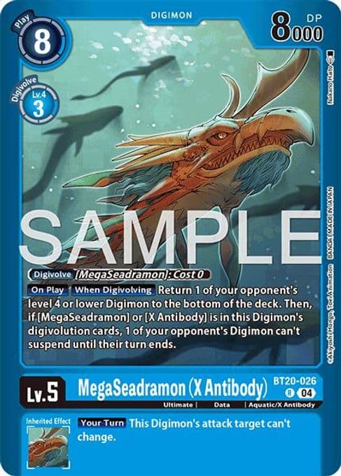 MegaSeadramon (X Antibody)