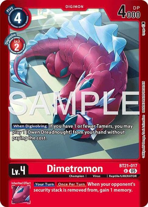 Dimetromon - BT21-017