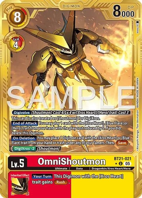 OmniShoutmon (Gold Border)