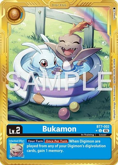 Bukamon (Gold Border)