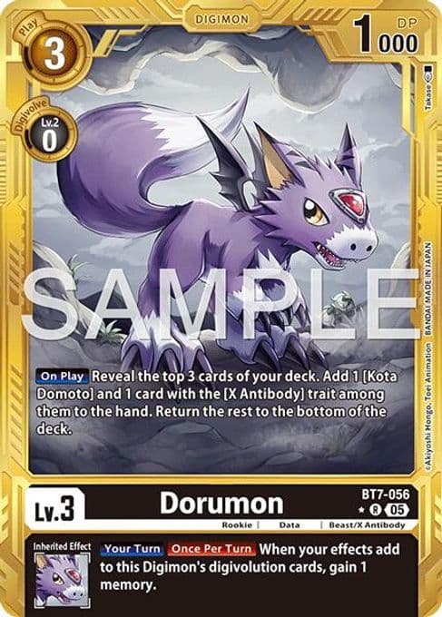 Dorumon (Gold Border)