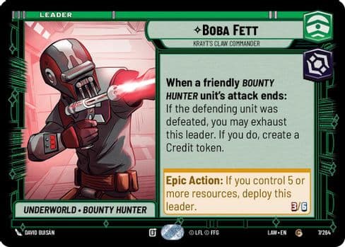 Boba Fett - Krayt's Claw Commander