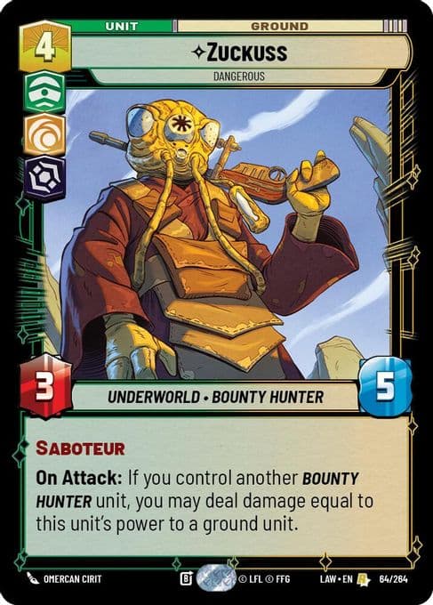 Zuckuss - Dangerous