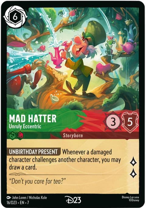 Mad Hatter - Unruly Eccentric