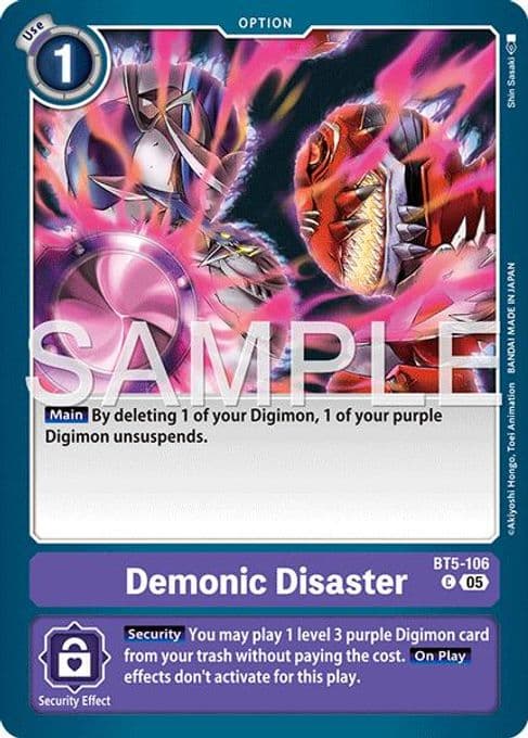 Demonic Disaster (Reprint)