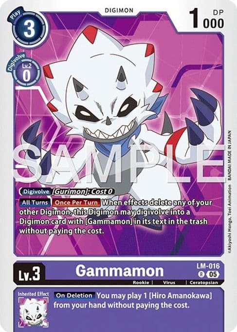 Gammamon - LM-016 (Reprint)