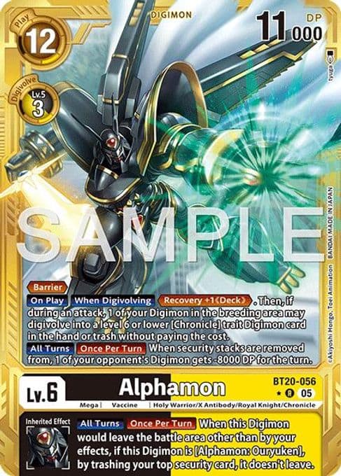 Alphamon (Gold Border)