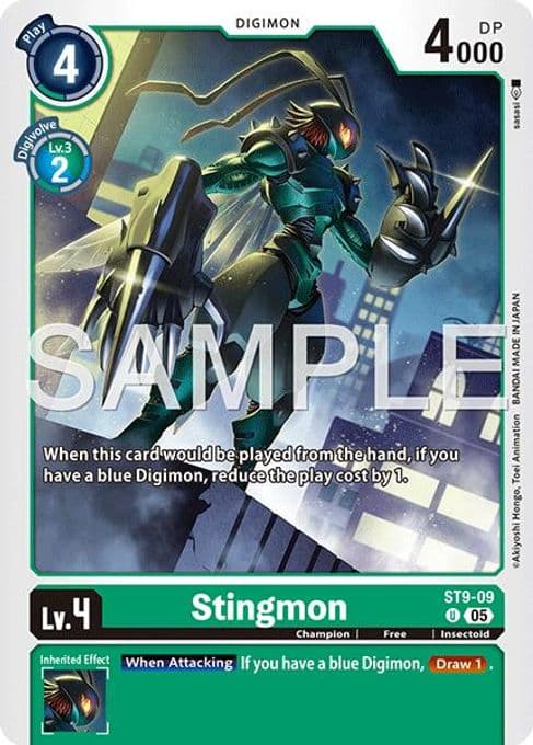 Stingmon - ST9-09 (Reprint)
