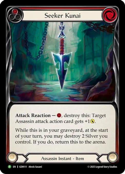 Seeker Kunai (Red)