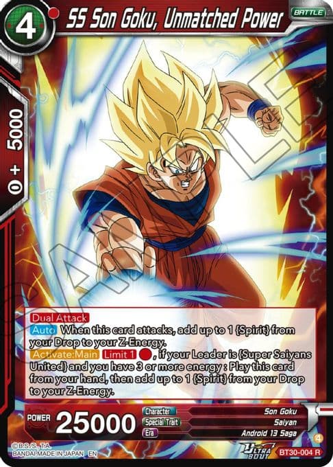 SS Son Goku, Unmatched Power