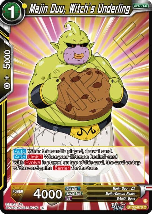 Majin Duu, Witch's Underling