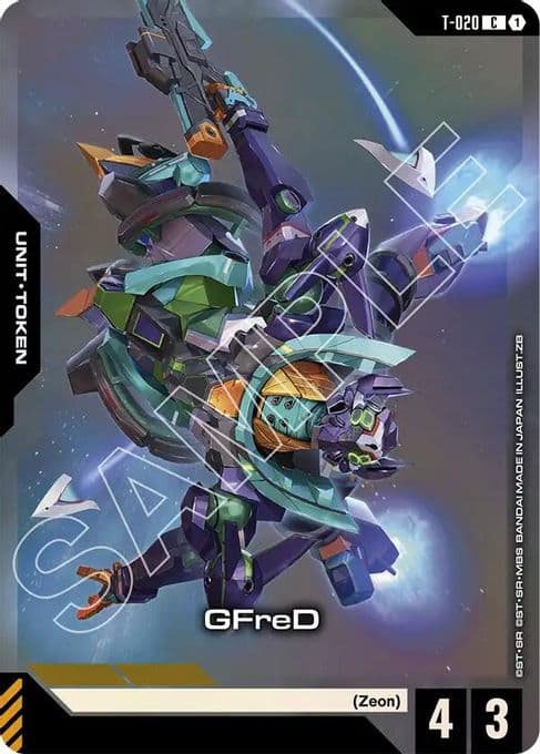GFreD (T-020) (Premium Card Collection Gundam Assemble)