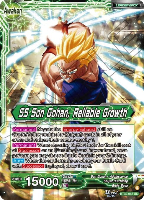 Son Gohan // SS Son Gohan, Reliable Growth
