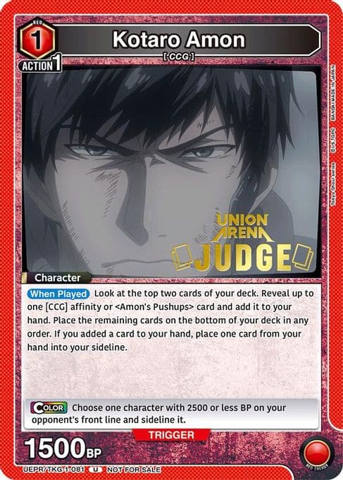 Kotaro Amon (081) (Judge)