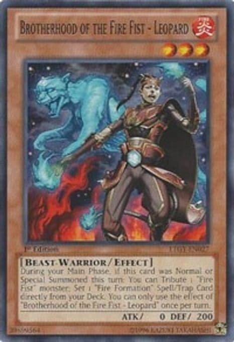 Brotherhood of the Fire Fist - Leopard