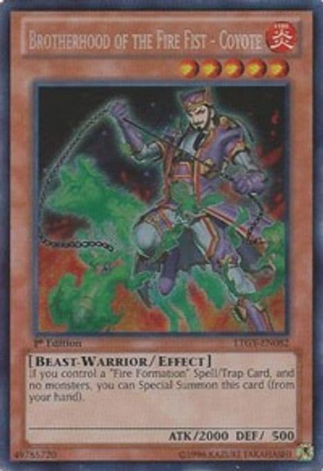Brotherhood of the Fire Fist - Coyote