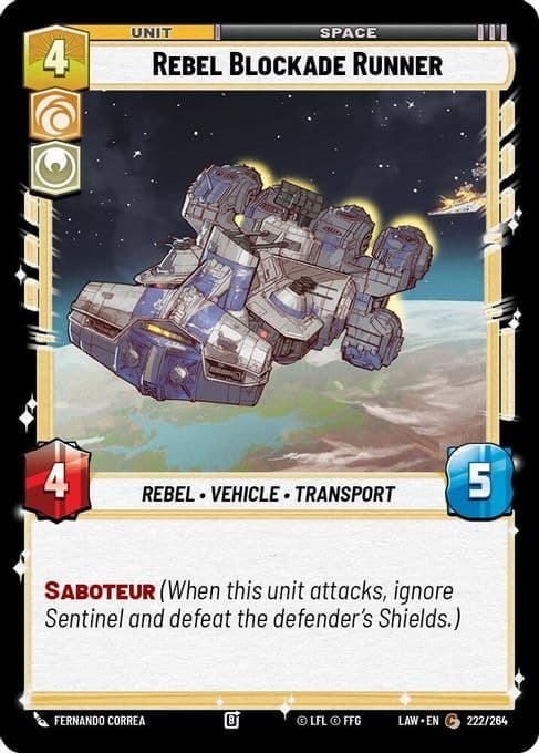 Rebel Blockade Runner