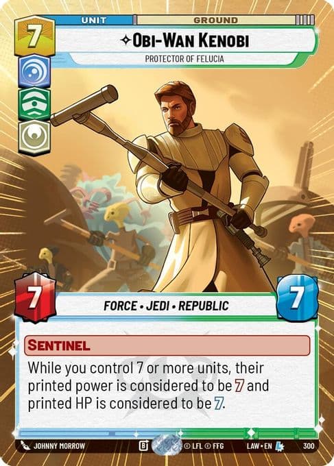 Obi-Wan Kenobi - Protector of Felucia (Hyperspace)