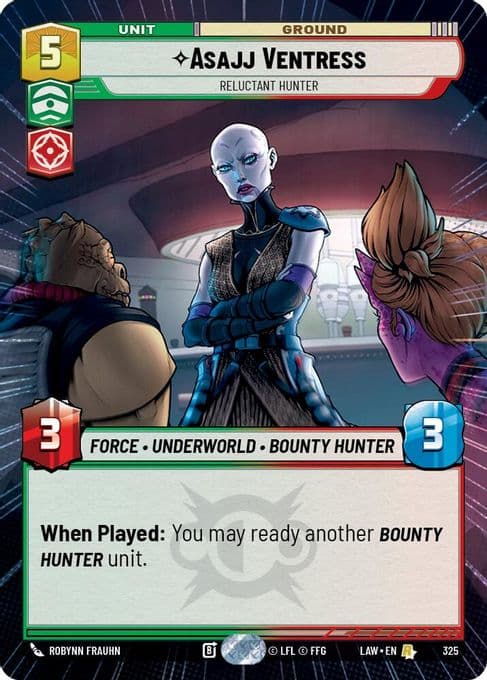 Asajj Ventress - Reluctant Hunter (Hyperspace)