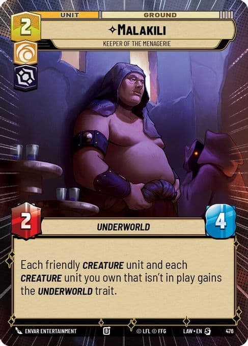 Malakili - Keeper of the Menagerie (Hyperspace)