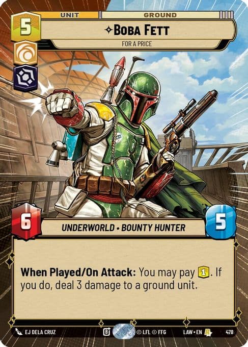Boba Fett - For a Price (Hyperspace)