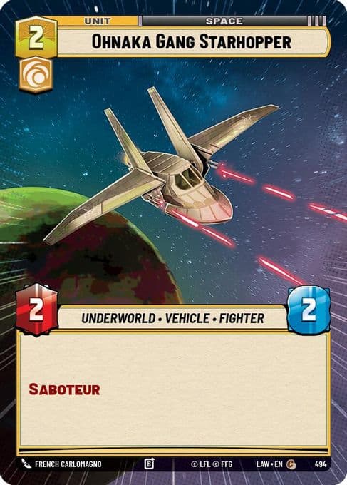 Ohnaka Gang Starhopper (Hyperspace)