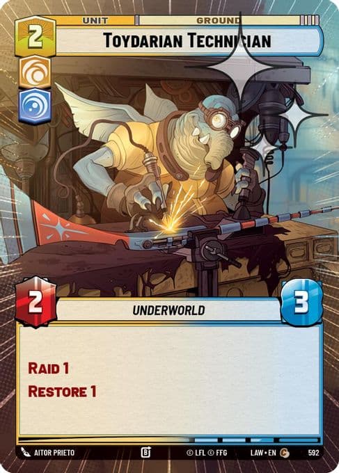 Toydarian Technician (Hyperspace Foil)
