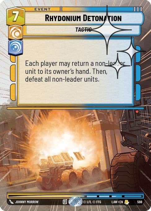 Rhydonium Detonation (Hyperspace Foil)