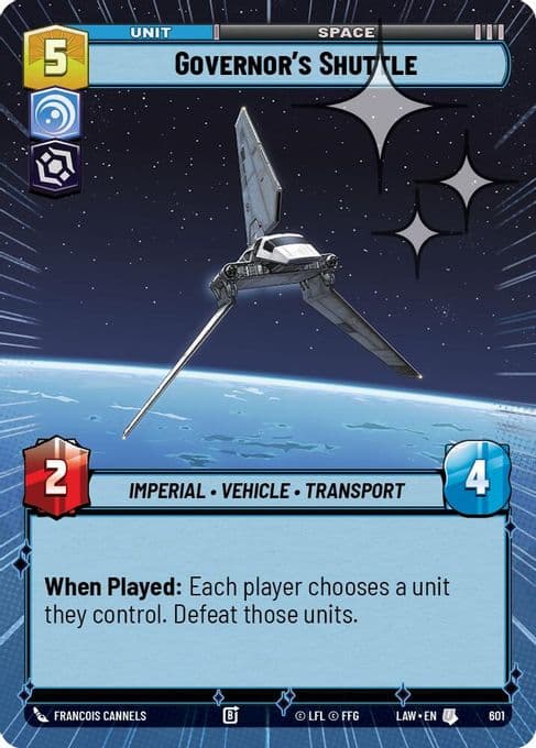 Governor's Shuttle (Hyperspace Foil)