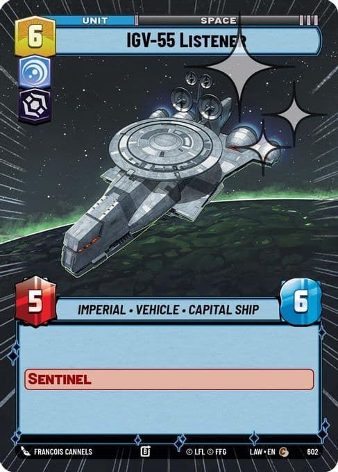 IGV-55 Listener (Hyperspace Foil)