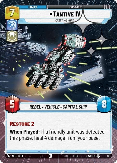 Tantive IV - Carrying Hope (Hyperspace Foil)