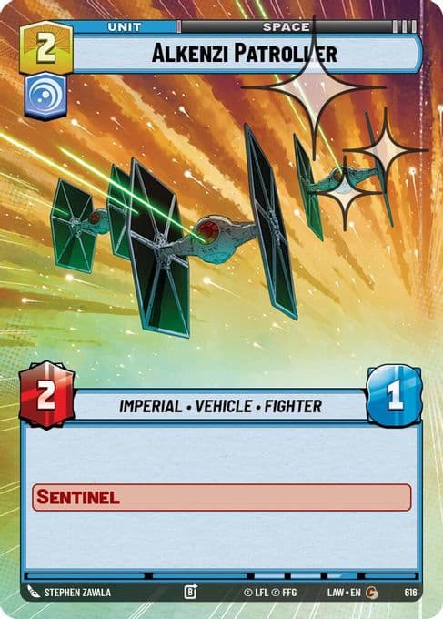 Alkenzi Patroller (Hyperspace Foil)