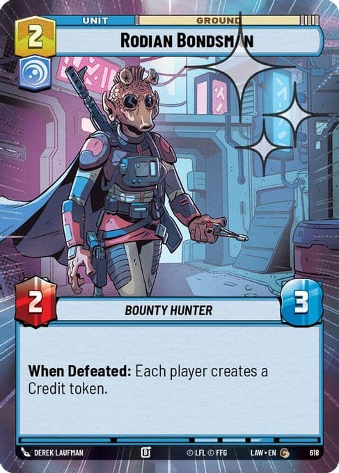 Rodian Bondsman (Hyperspace Foil)
