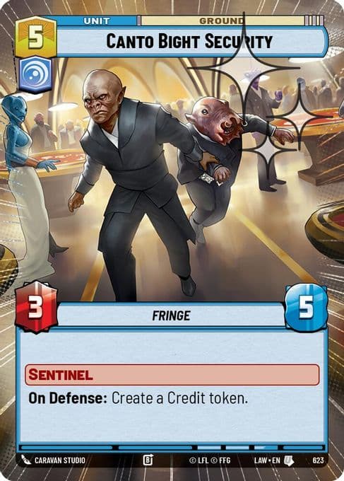Canto Bight Security (Hyperspace Foil)
