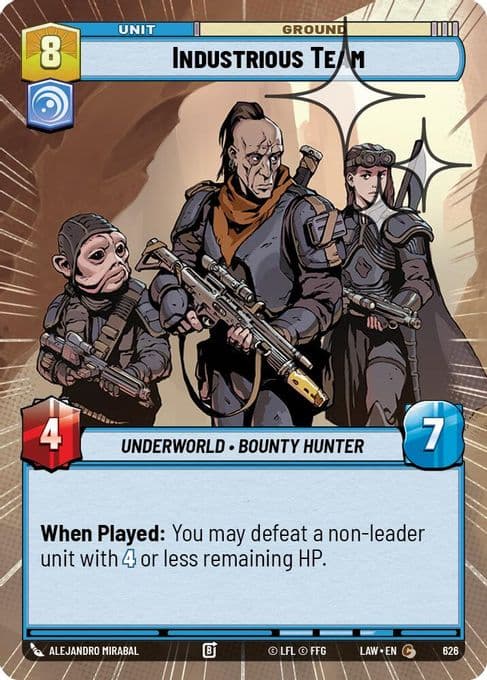 Industrious Team (Hyperspace Foil)