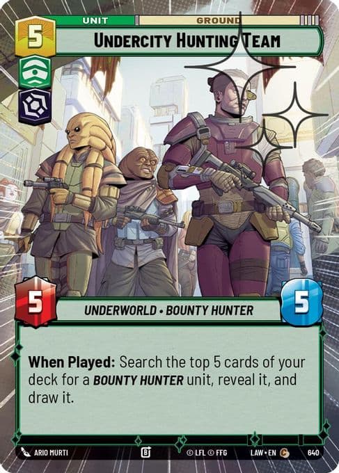 Undercity Hunting Team (Hyperspace Foil)