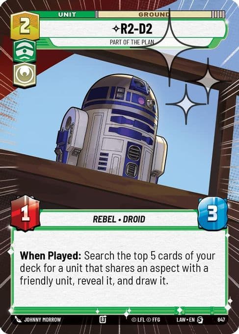 R2-D2 - Part of the Plan (Hyperspace Foil)