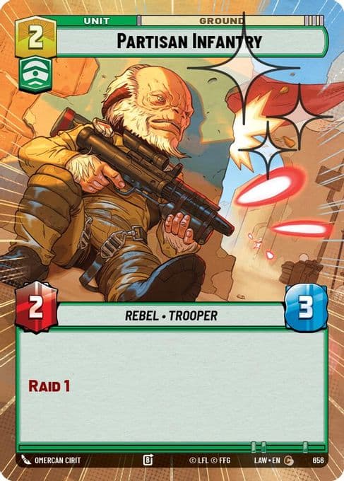 Partisan Infantry (Hyperspace Foil)