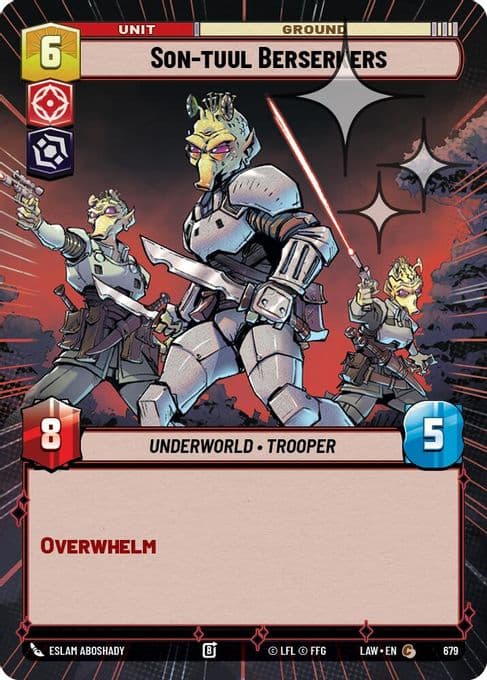 Son-tuul Berserkers (Hyperspace Foil)