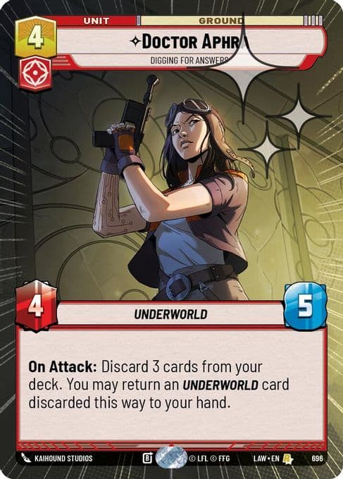 Doctor Aphra - Digging for Answers (Hyperspace Foil)