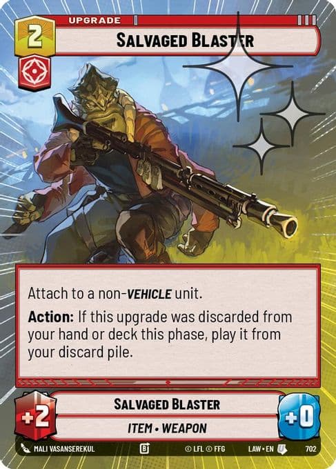 Salvaged Blaster (Hyperspace Foil)