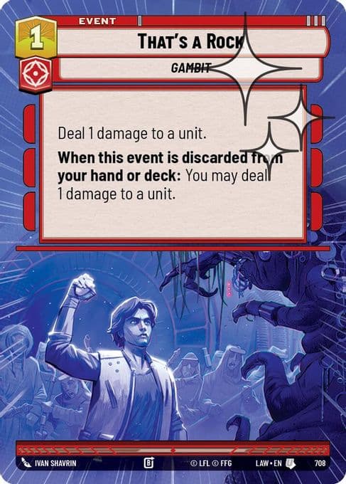 That's a Rock (Hyperspace Foil)