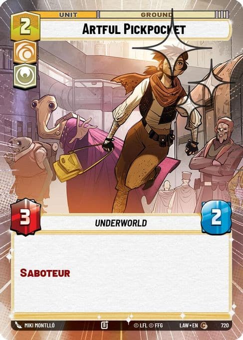 Artful Pickpocket (Hyperspace Foil)