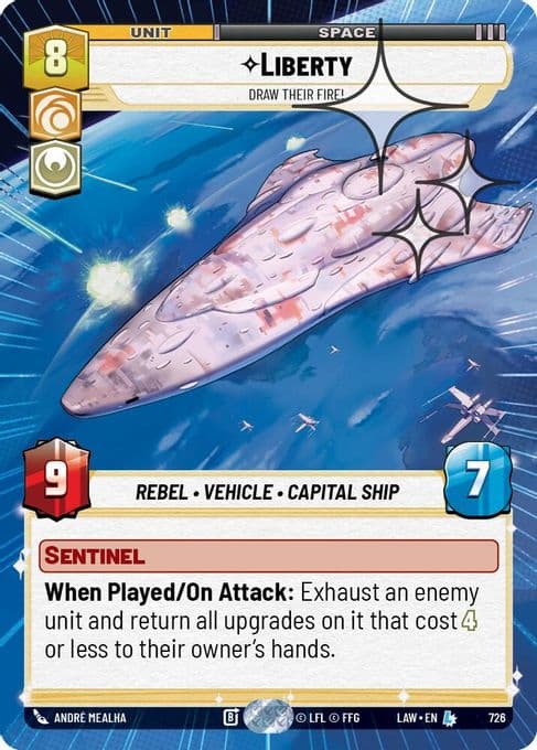 Liberty - Draw Their Fire! (Hyperspace Foil)