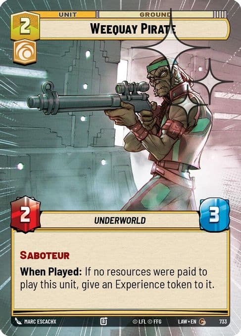 Weequay Pirate (Hyperspace Foil)