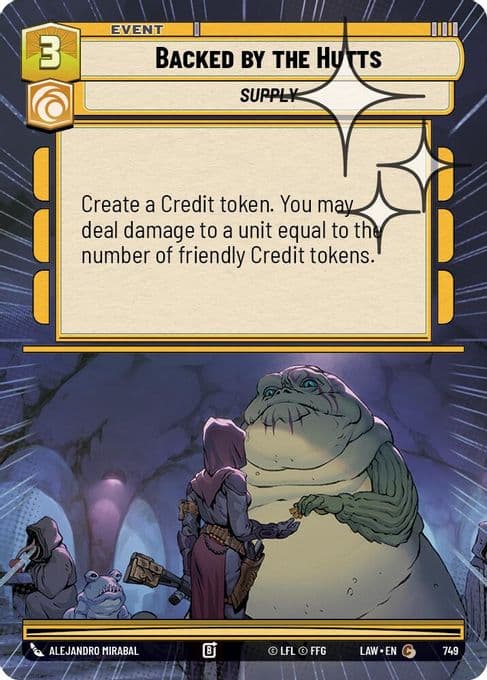 Backed by the Hutts (Hyperspace Foil)