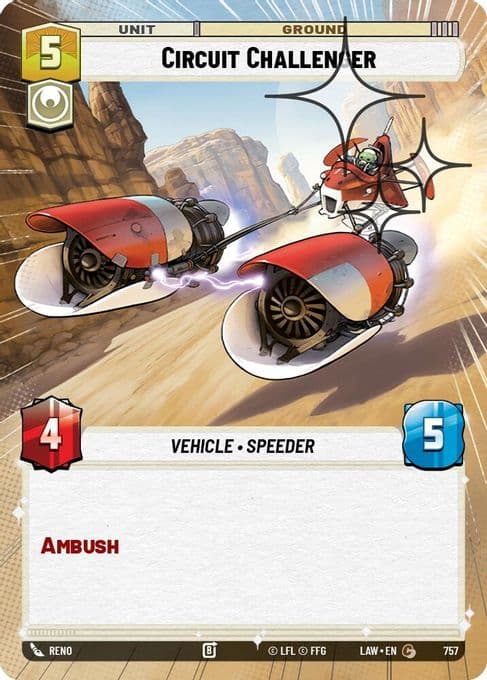 Circuit Challenger (Hyperspace Foil)