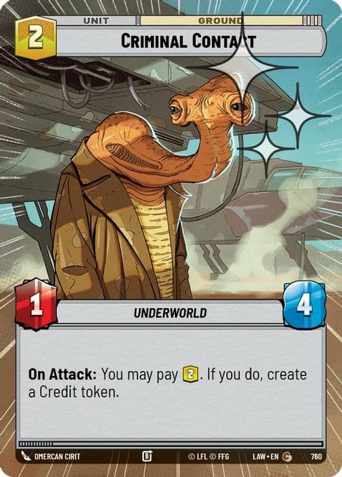 Criminal Contact (Hyperspace Foil)