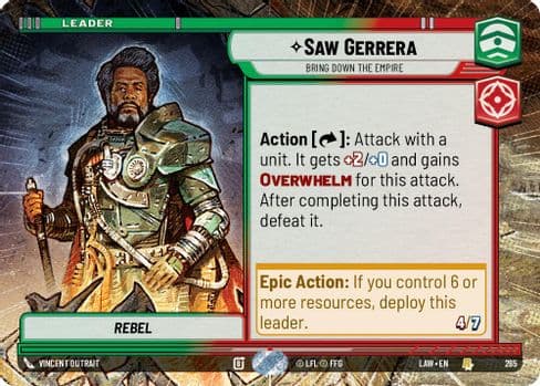 Saw Gerrera - Bring Down the Empire (Hyperspace)