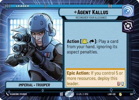 Agent Kallus - Reconsider Your Allegiance (Hyperspace)